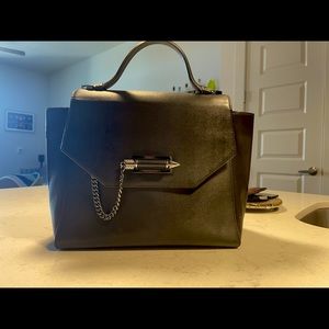 Mackage top handle leather (Asya) satchel